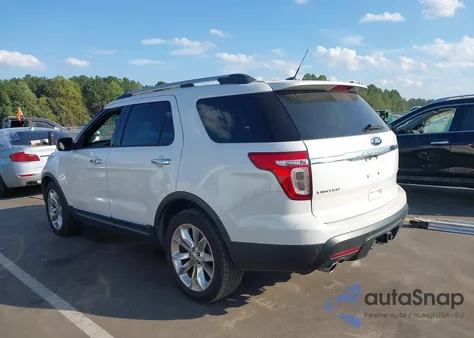 2014 Ford Explorer Limited from USA, damaged, VIN 1FM5K8F86EGB43394